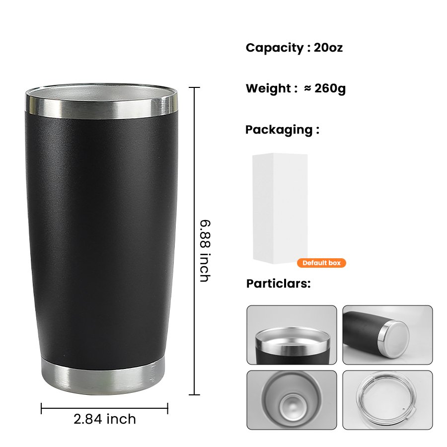 Custom Printed 20Oz 30Oz Drinkware Vacuum Sealed Trumble Tumbler Wholesale In Bulk Vacuum Cold Travel Cup Coffee Mugs