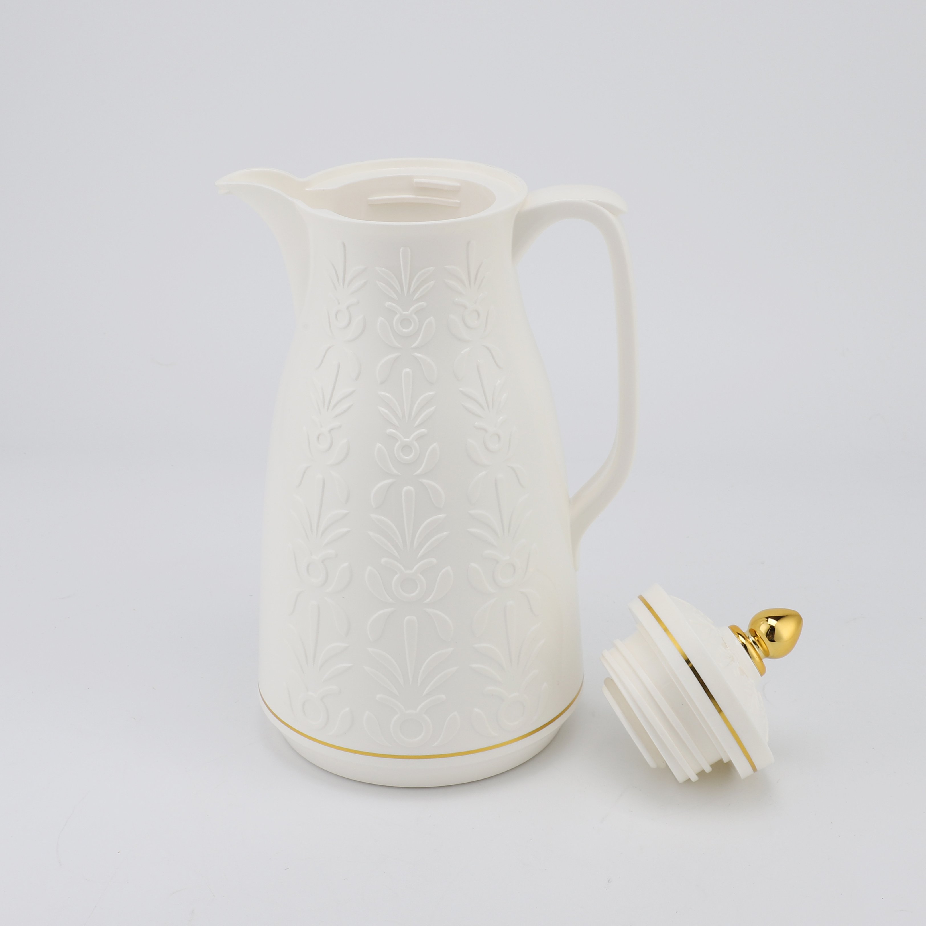 Pink Glass Refill Arabic Dallah New Arrival Plastic Body Vacuum Flask High Quality Insulated Thermos Flask Kettle Coffee Pot