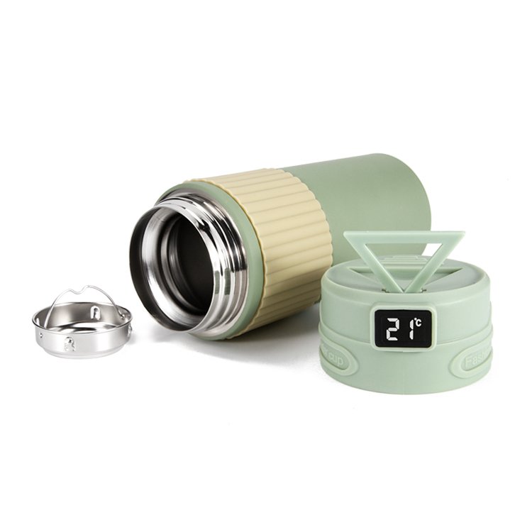 Hot Sale New Design Double Wall Vacuum flask Stainless Steel Outdoor Sport LED Smart Temperature Display Water Bottle