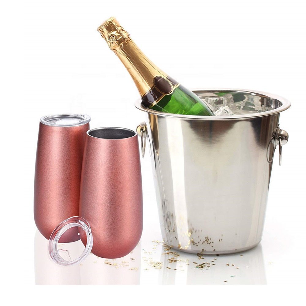 Customize Double Walled Insulated Travel Stainless Steel 64oz Egg Wine Mug