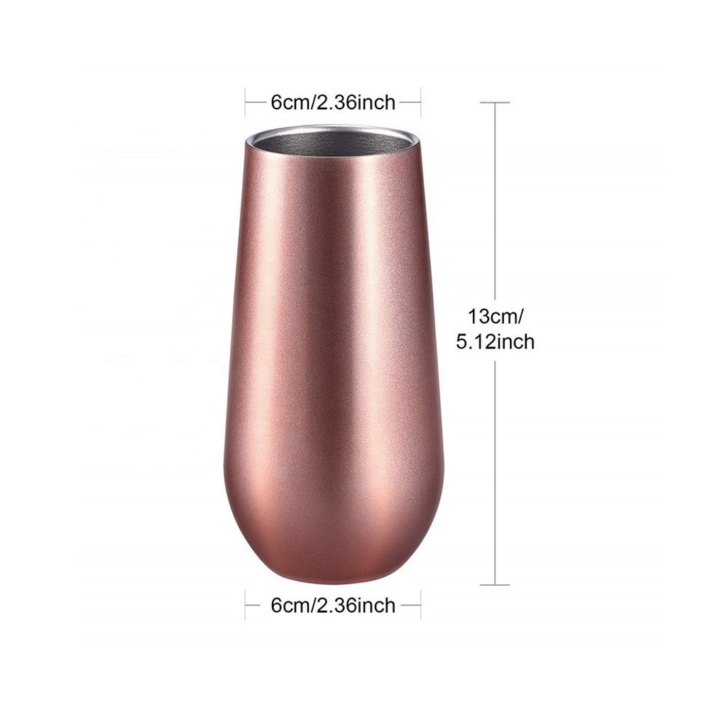 Customize Double Walled Insulated Travel Stainless Steel 64oz Egg Wine Mug