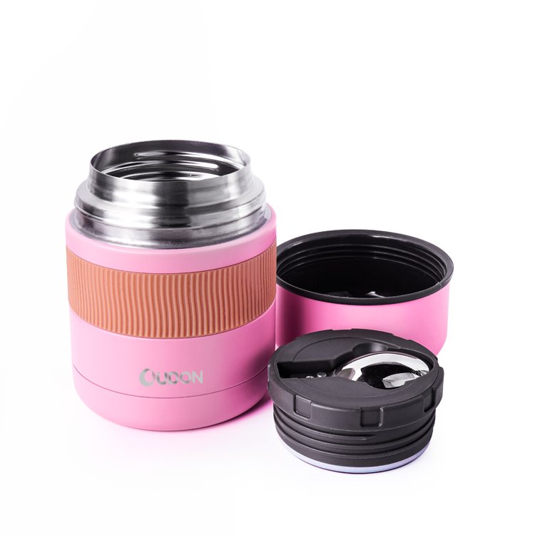 Stainless steel food warmer insulated double wall vacuum insulated lunch box vacuum hot food thermos flask