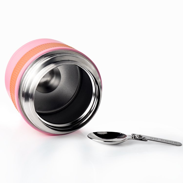 Stainless steel food warmer insulated double wall vacuum insulated lunch box vacuum hot food thermos flask