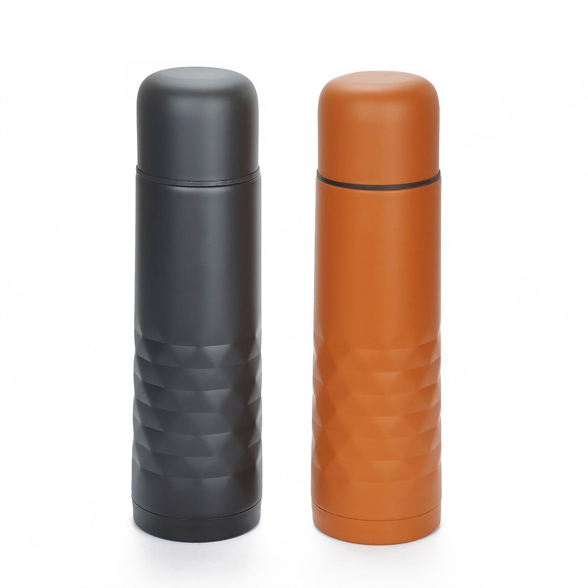 New Classic Style Reusable Vacuum Flask 18/8 Stainless Steel Bullet Shaped Thermos Sport Water Bottle for Outdoor Luxury Cups