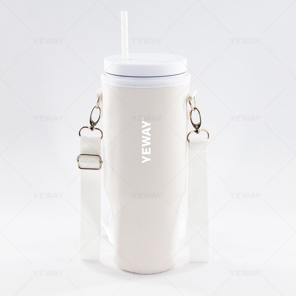 Yeway 40 oz Tumbler With Handle and Straw Lid Travel Mug Eco friendly BPA free 304 Stainless Steel water bottle