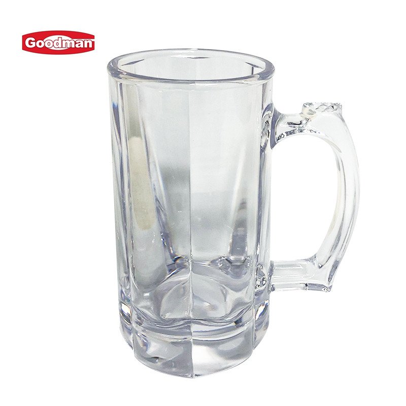 Bar service drinkware cocktail cup plastic wine glasses custom glass beer mug