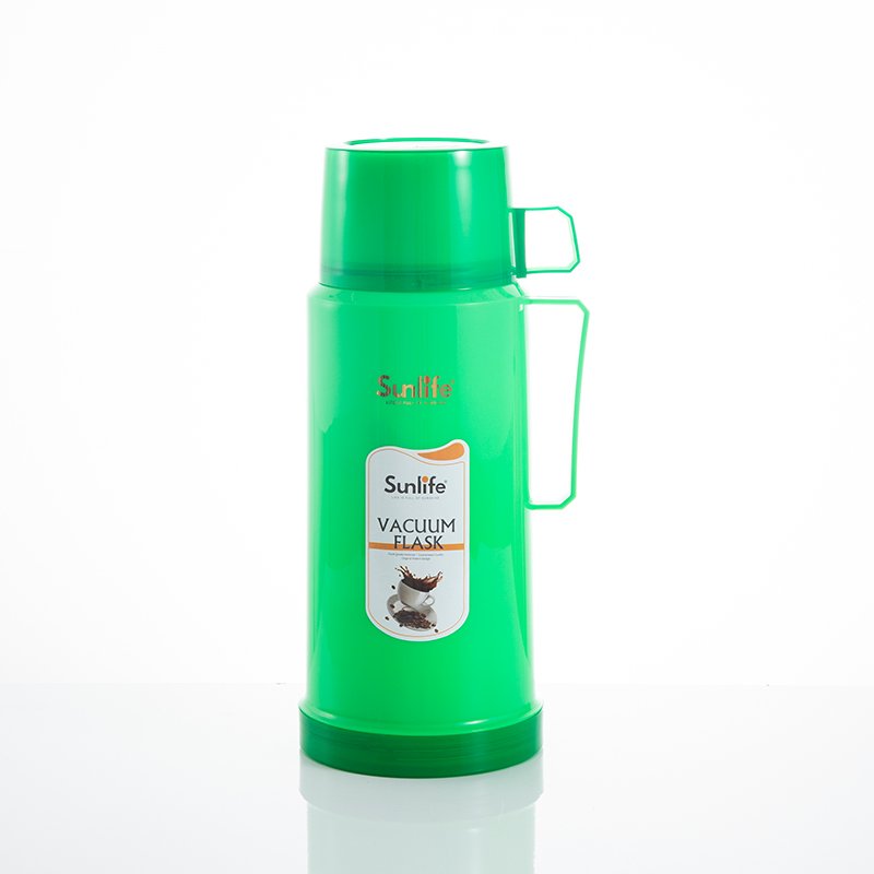 sunlife Vacuum Flask Hot Sales Portable 1.0L Thermo Glass Inner Plastic Thermo Jug