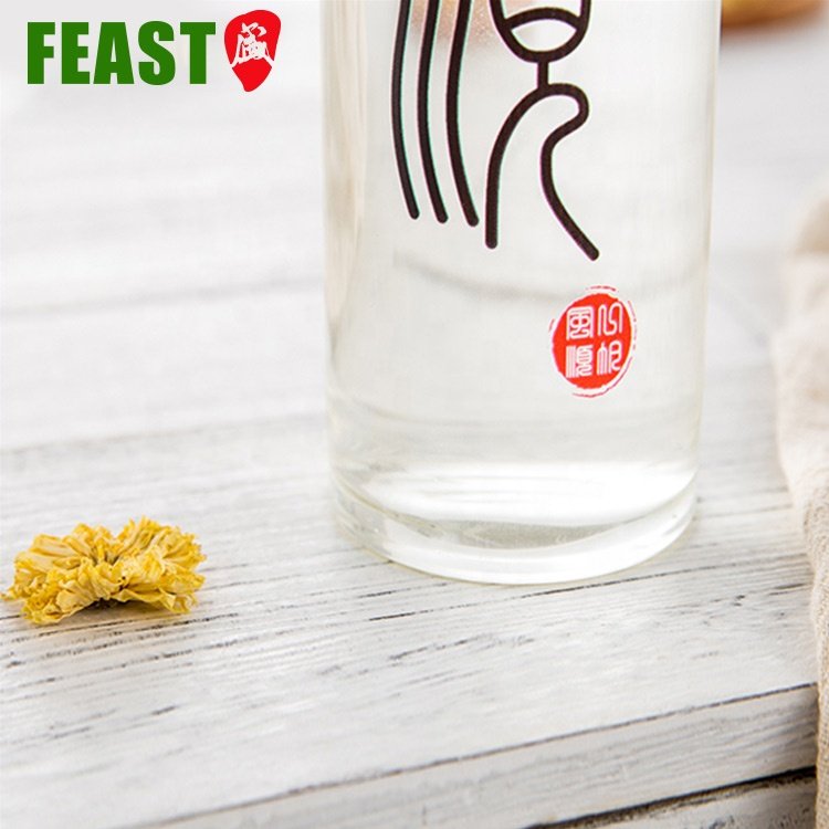 creativity portable sport glass water bottle wholesale new style borosilicate glass water bottle