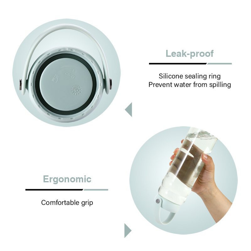 Sports Drinking Water Bottle Anti Scalding Plastic Tritan PP Plastic Cup Adults Plastic Bottles for Juice Support Everyday