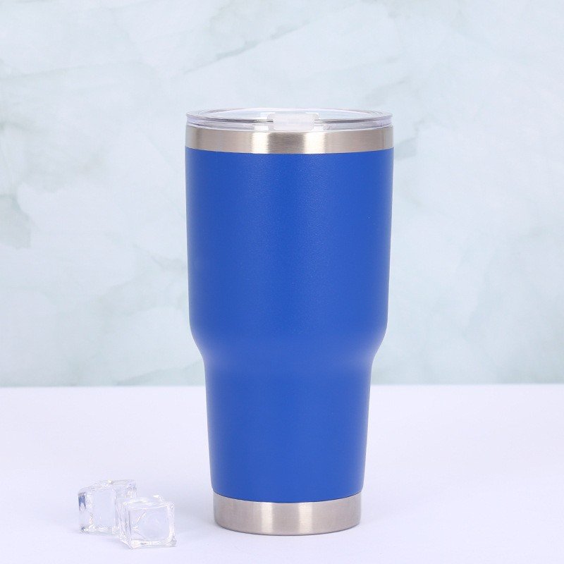 Professional Manufacturer Customization Stainless Steel Travel Coffee Mug Blue 700Ml Thermal Water Mugs