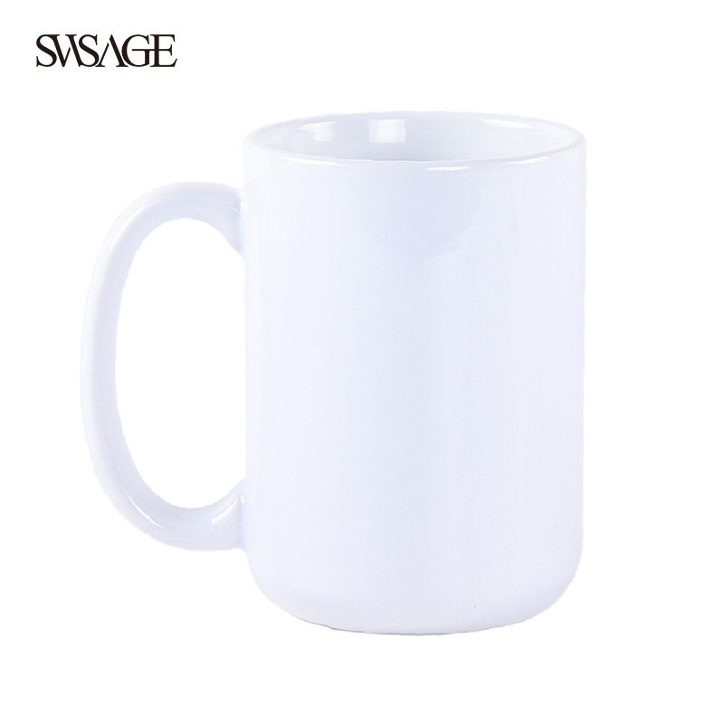 China Usa Warehouse 11Oz 15Oz Coffee Cup Sublimation Blanks Logo Custom China Wholesale Seasonal Ceramic Mug