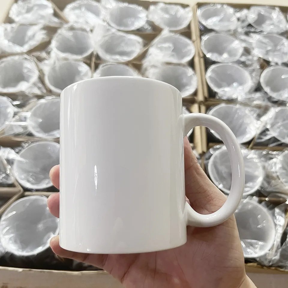 High Quality 11 oz White blank Sublimated Mug Coffee Mug