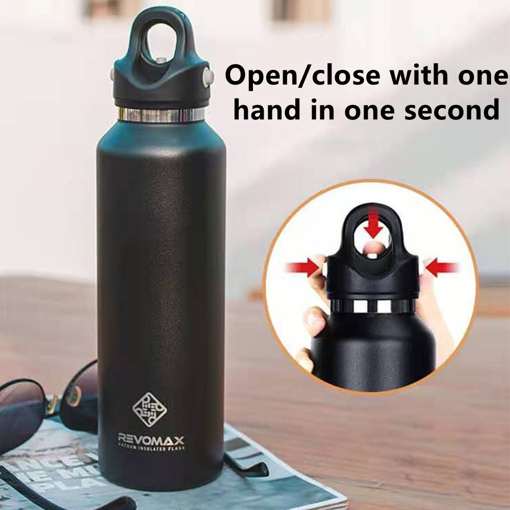Custom Stainless Steel Water Bottle BPA Free Double Wall Vacuum Flask Thermos Insulated Stainless Steel Water Bottle With Lid