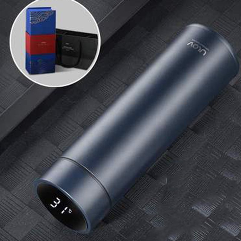 Gifts Customized 500ML Smart Straight Thermos Temperature Display Vacuum Flasks for Gift