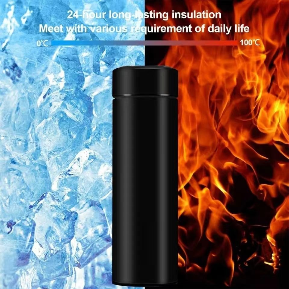 Led Temperature to Drink Car Insulated Remind Drinking Vacuum Flask Smart Water Bottle With Mineral Water Bottle