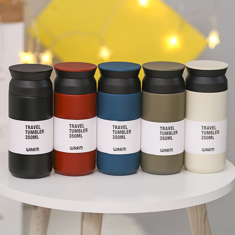 Simple and Stylish 304 Stainless Steel Japanese Vacuum Cup Travel Tumbler Double Wall Insulated Japan Style Water Bottle