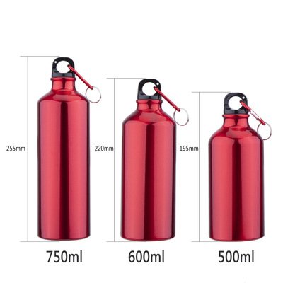 Original manufacturer High Quality Customize Aluminum Water Bottles 350ml 500ml 750ml 1000ml Metal Army Water Bottle