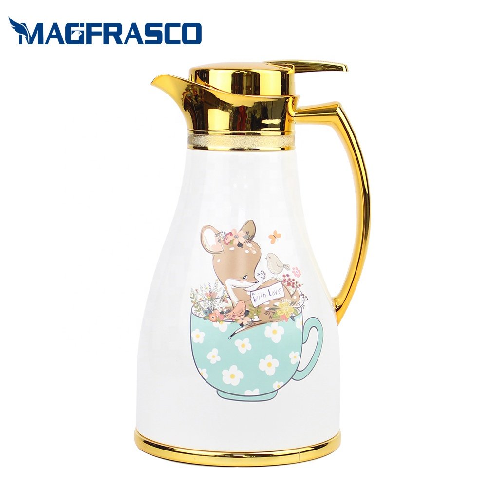 0.68L 1L 1.3L 1.6L 1.9L Hot Cold Insulated Thermal Arabic Vacuum flasks & Thermoses with Glass Refill