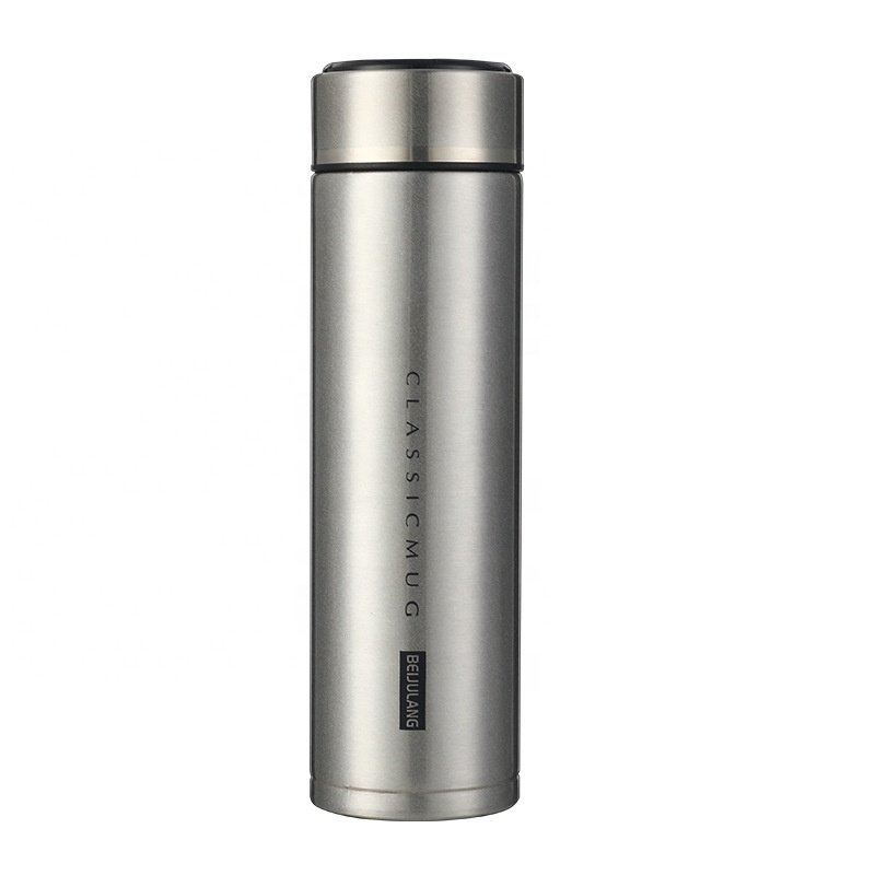 Replaceable Battery 316 Stainless Steel Smart Thermos Bottle Digital Temperature display Vacuum Flask With Gift Box 500ml