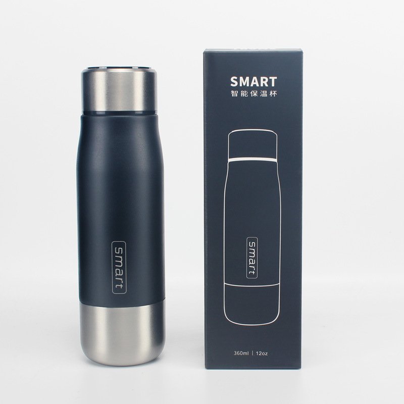 Smart Thermos 360ml Coffee Cup High Quality 316 Stainless Steel Minimalist Vacuum Flasks & Thermoses Drink Ballpen 12-24 Hours