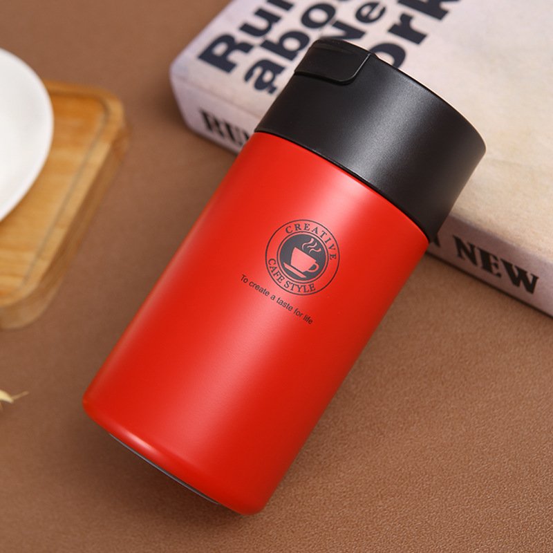 Thermos Flask Coffee Mug Double Thickened Big Car Thermos Mug Travel Thermo Cup Thermosmug For Gifts Vacuum Flask