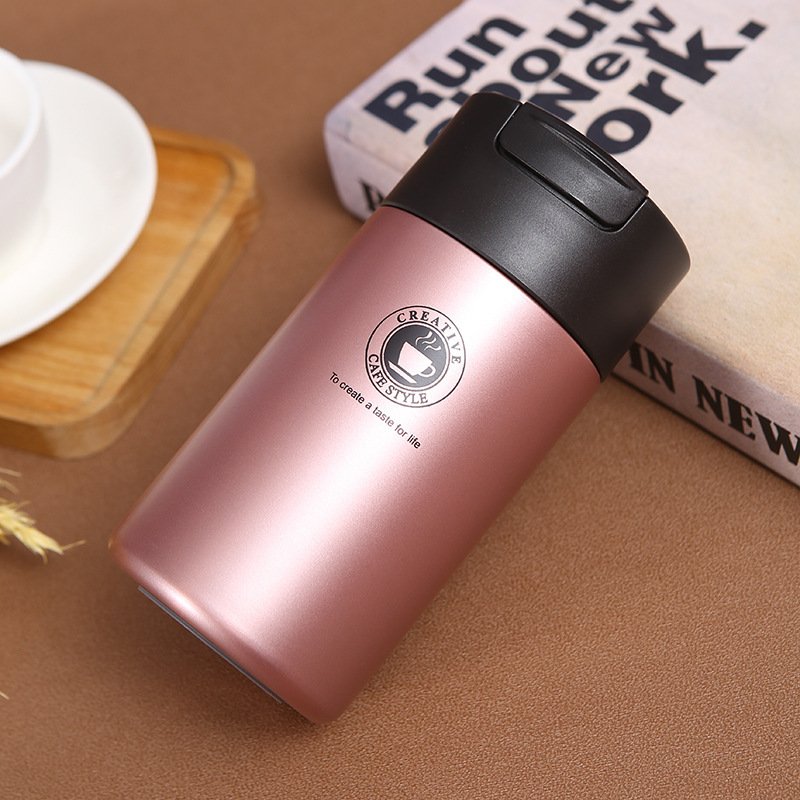 Thermos Flask Coffee Mug Double Thickened Big Car Thermos Mug Travel Thermo Cup Thermosmug For Gifts Vacuum Flask
