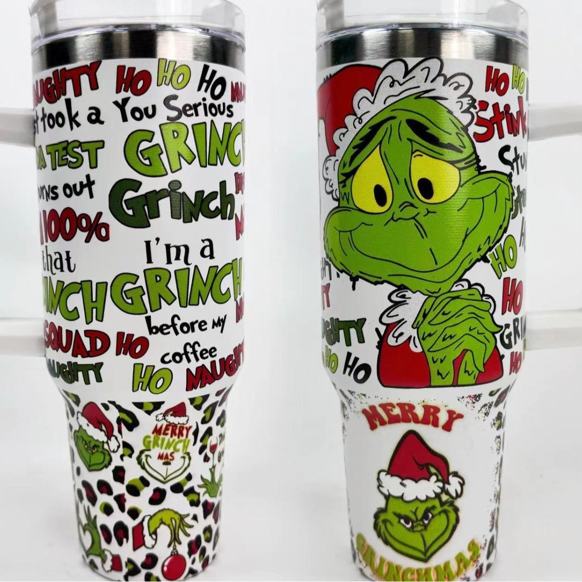 Best Selling Products Drinkware Sublimation Double Wall Glass Cup Christmas Tumbler Mugs 40oz Tumbler