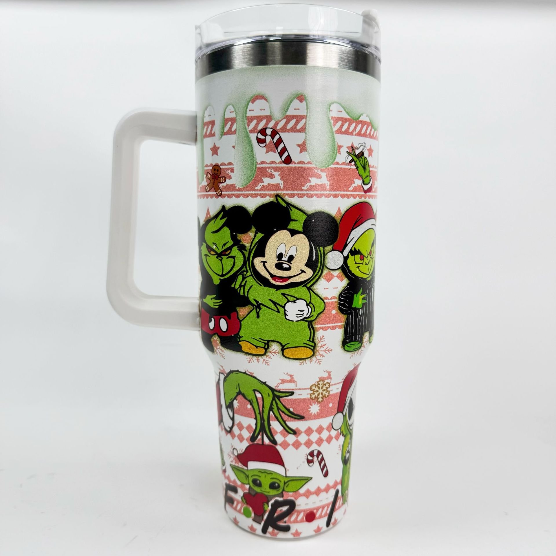 Best Selling Products Drinkware Sublimation Double Wall Glass Cup Christmas Tumbler Mugs 40oz Tumbler