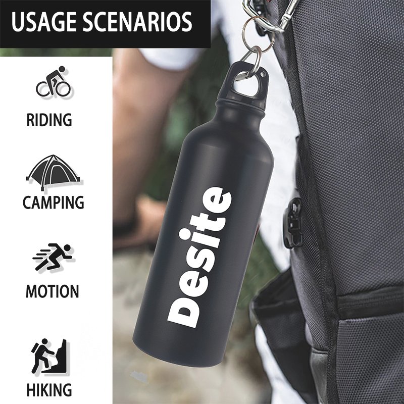 Wholesale Cheap Promotion Outdoor 500ml 750ml 1000ml Sport Blank Aluminium Water Bottle Bicycle water bottle with Company Logo