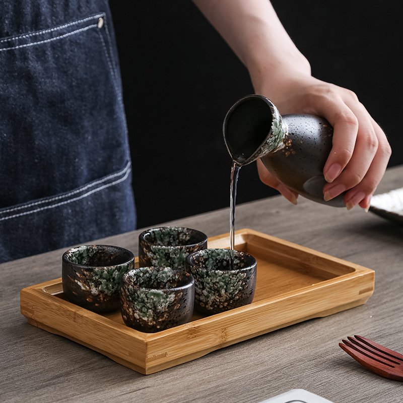 High Quality ceramic small wine cup Vintage Sake Utensils Restaurant household water mug porcelain master cup tea tasting cup