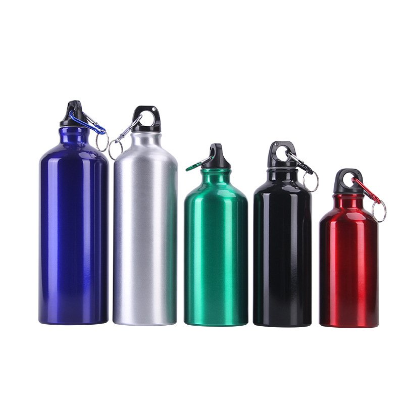 Customized logo 300-1000ml water Drinking travel bottles outdoor sport aluminium water bottle for promotion