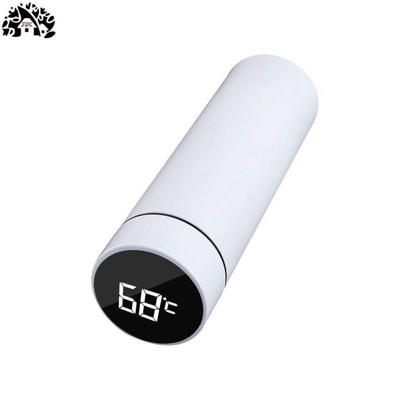 Wholesale custom 304 stainless steel thermos cup business Annual meeting gift straight cup temperature display smart water cup