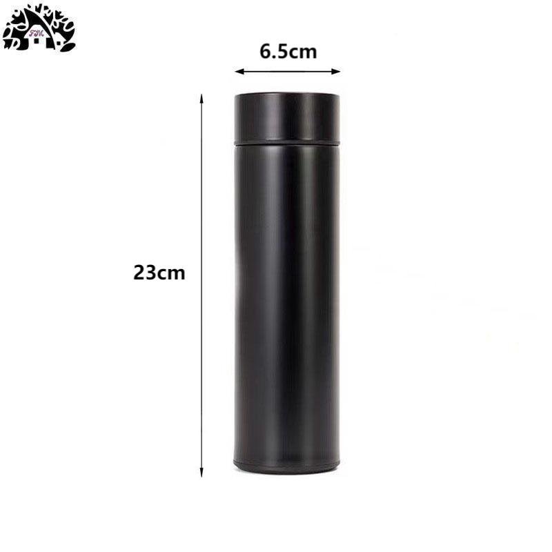 Wholesale custom 304 stainless steel thermos cup business Annual meeting gift straight cup temperature display smart water cup