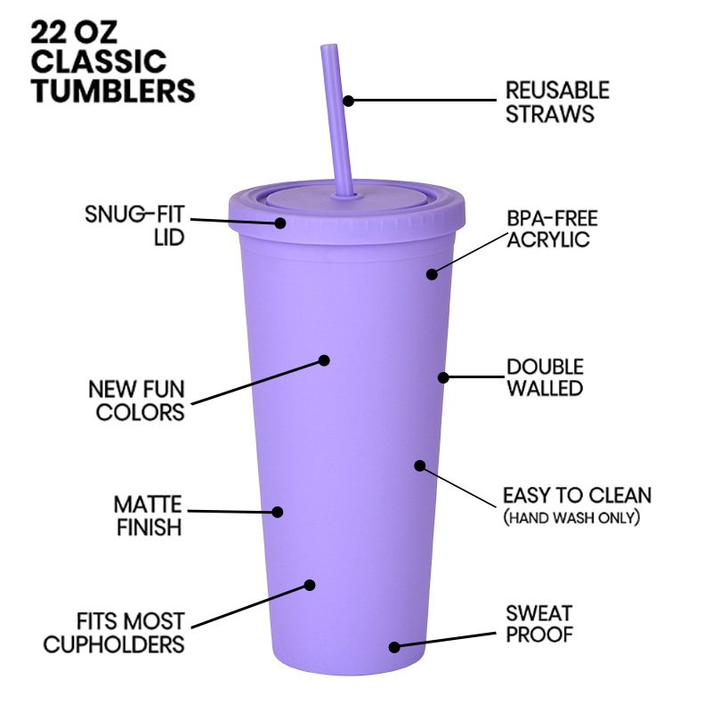 Vacuum-insulated tumblers Iced Coffee Cup Reusable Stainless Steel Water Bottle Travel Mug Insulated Tumbler With Lid And Straw