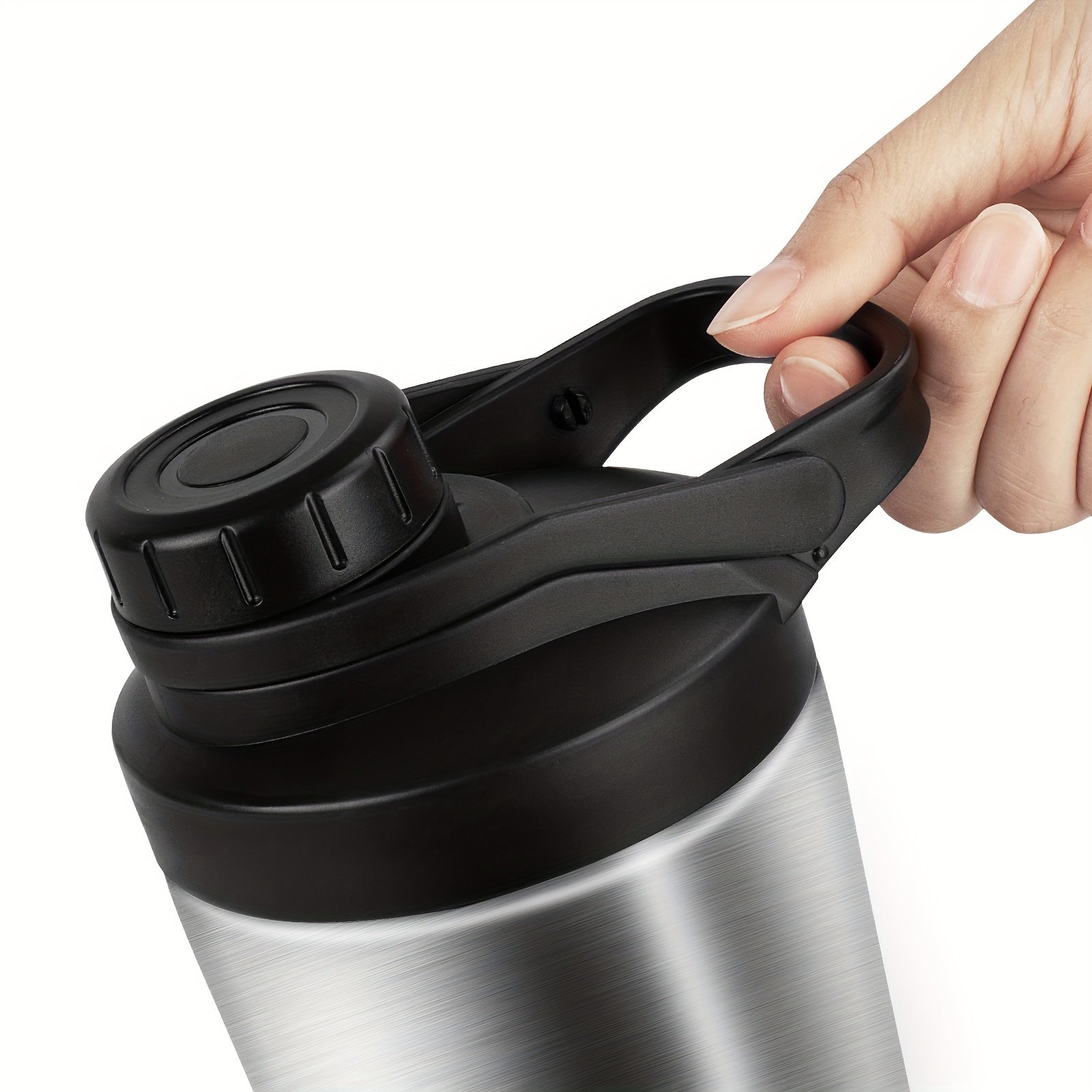 custom logo 500ml 750ml stainless steel shaker bottle gym fitness protein double wall vacuum insulated shaker bottle