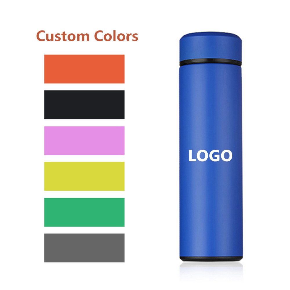 Manufacturer Provide Double Wall Stainless Steel Smart Water Bottle Vacuum Insulated Water Bottle Thermos Cups