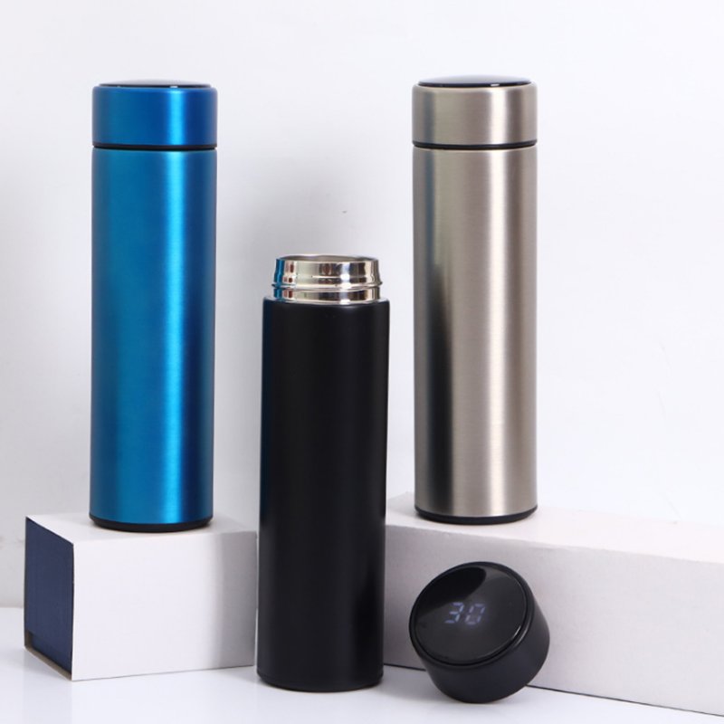 Manufacturer Provide Double Wall Stainless Steel Smart Water Bottle Vacuum Insulated Water Bottle Thermos Cups