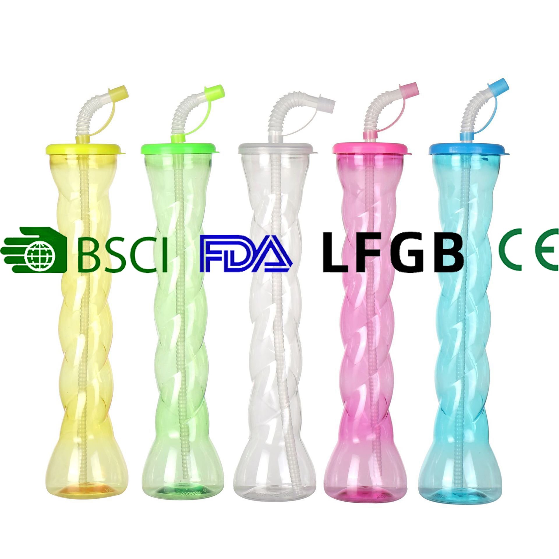 2023 New Drink Cups Water Bottle Juice Plastic Disposable Water Bottles Wholesale