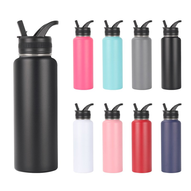 Water Bottle Customized 32 oz Stainless Steel Insulated Termo Botellas Gym De Agua Thermal Water Bottle Vacuum Flask