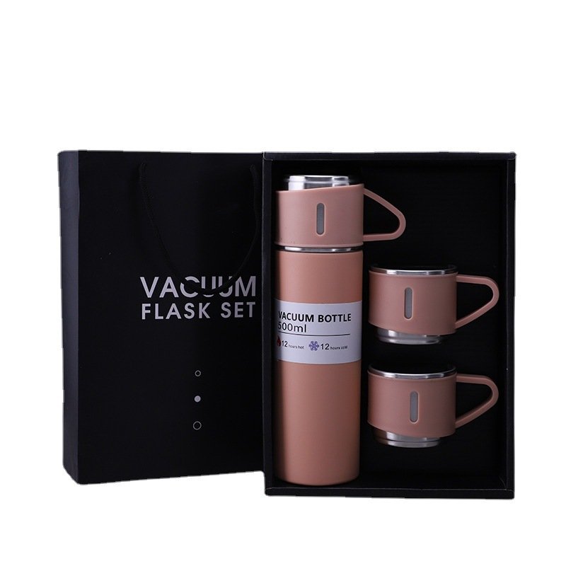 Corporate Business Stainless Steel Vacuum Flask Thermos Mug Gift Set Best Sellers Top Sale double wall insulated water bottle