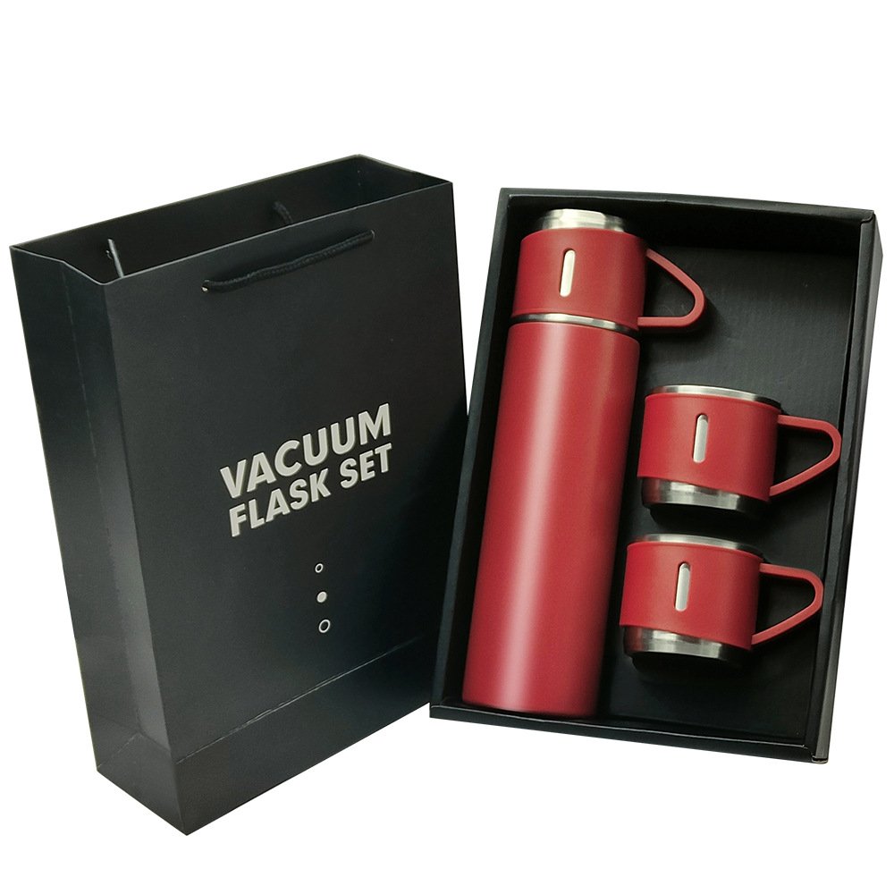 Corporate Business Stainless Steel Vacuum Flask Thermos Mug Gift Set Best Sellers Top Sale double wall insulated water bottle