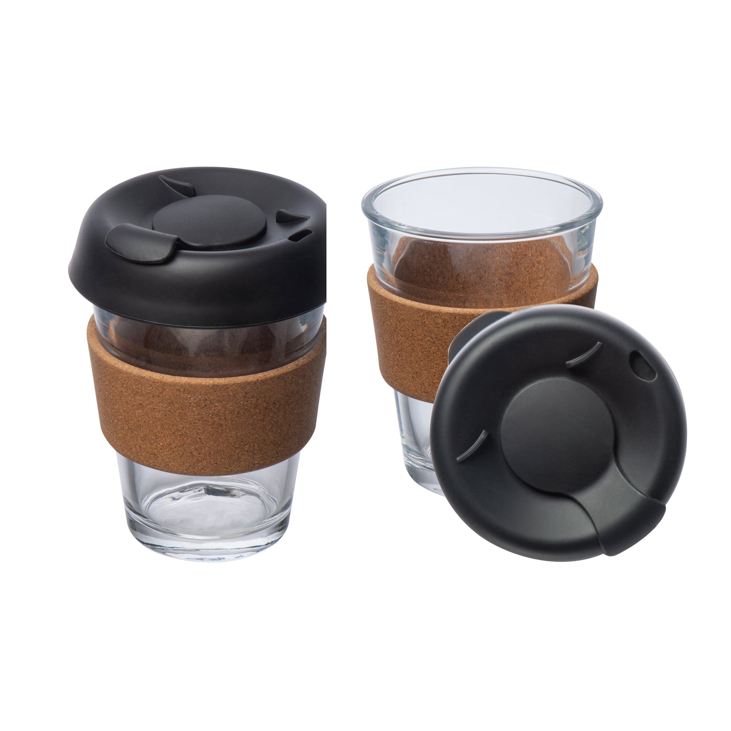 Cork Cup Sleeve Unique Coffee Cup Sleeve Transparent Coffee Cup Thick Glass Travel Coffee Mugs