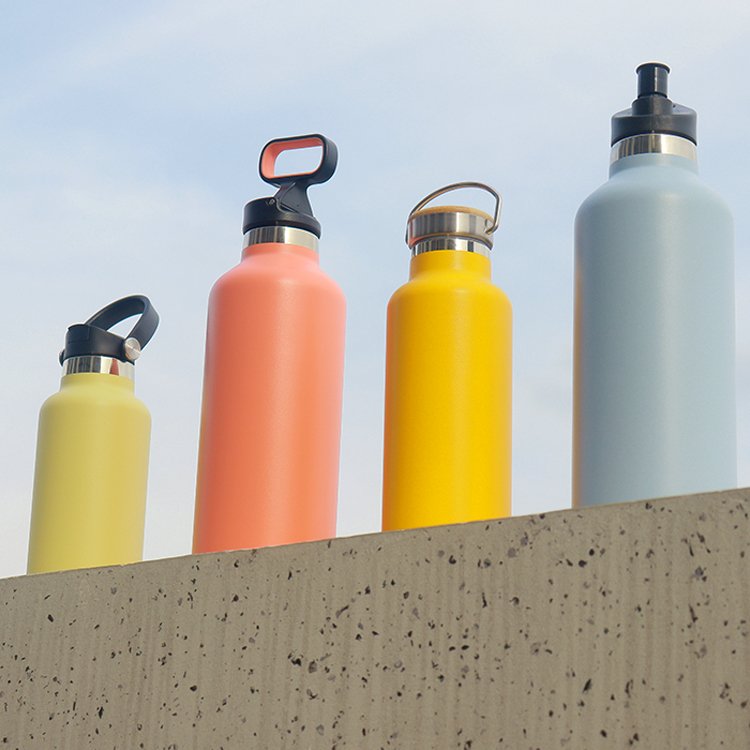 factory price new standard mouth water bottle double wall drink sports stainless steel bottle