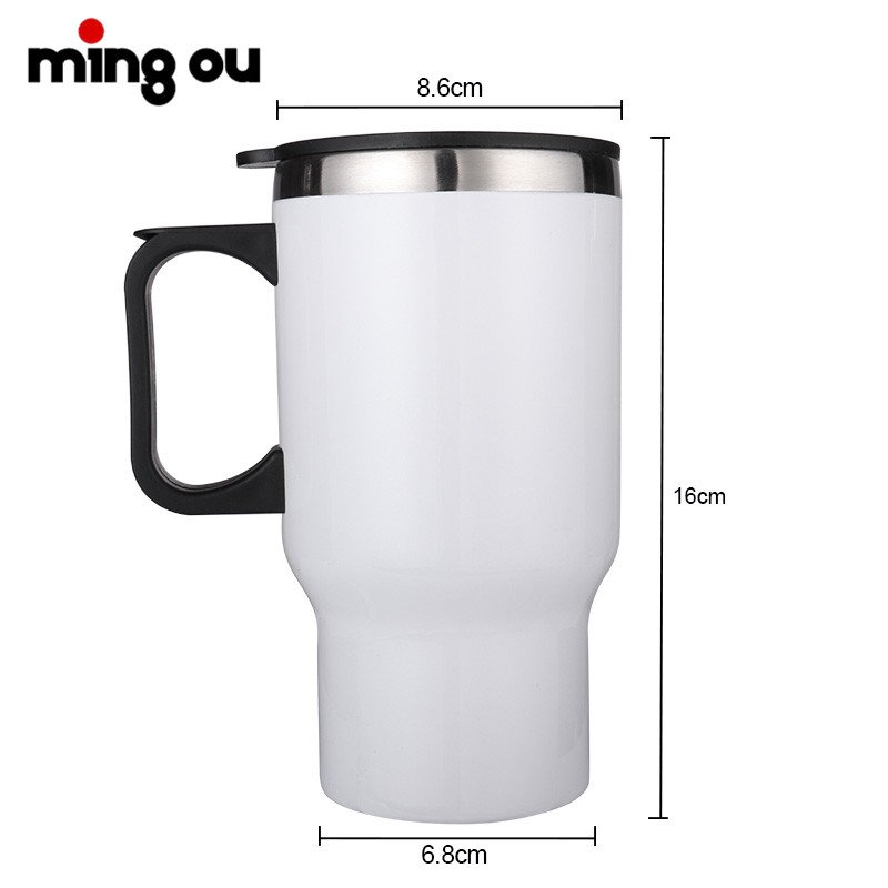 New Arrival 500Ml Sublimation Car Mug Cup Tumbler Travel Cup