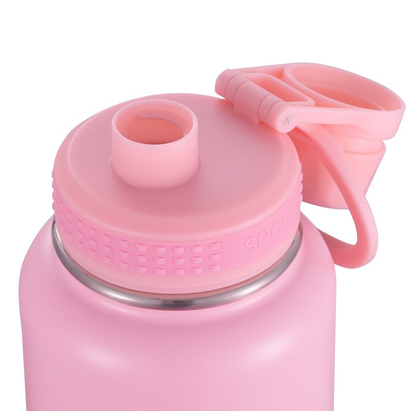 Customized logo Led Temperature Display double wall insulated Vacuum Flask wide mouth stainless steel Sport smart water bottle