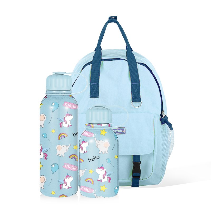 Hot Sell Kids Stainless Steel Water Bottle With Twist Lid Custom Color