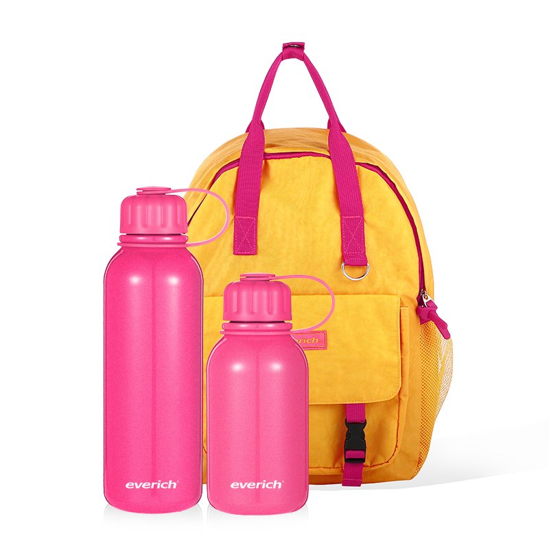 Hot Sell Kids Stainless Steel Water Bottle With Twist Lid Custom Color