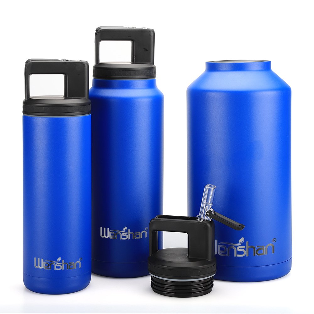 Wholesale Sport Double Wall Vacuum 20oz 40oz 64oz Gym Flask Insulated Stainless Steel Drink Water Bottle With customized Logo