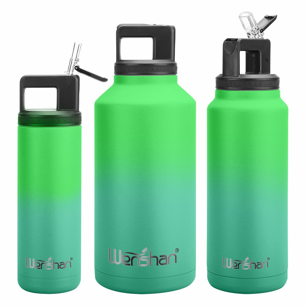 Wholesale Sport Double Wall Vacuum 20oz 40oz 64oz Gym Flask Insulated Stainless Steel Drink Water Bottle With customized Logo