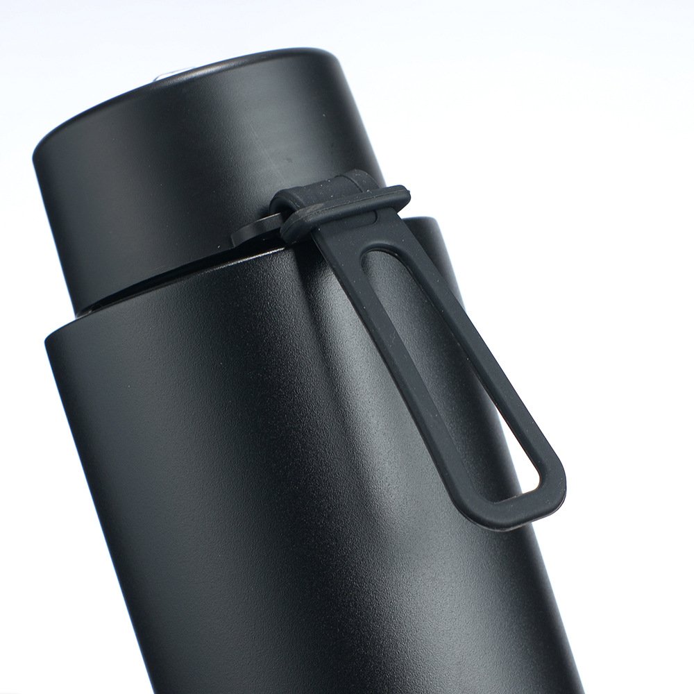 Custom 34oz stainless steel vacuum flask reusable KEWIXY style double wall insulated 34oz ceramic water bottle with straw